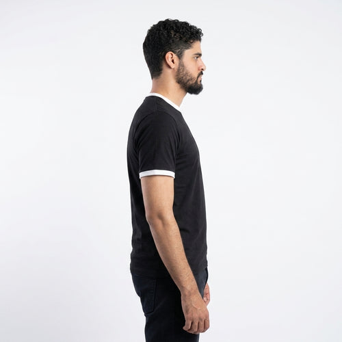 Black Ringer T-shirt