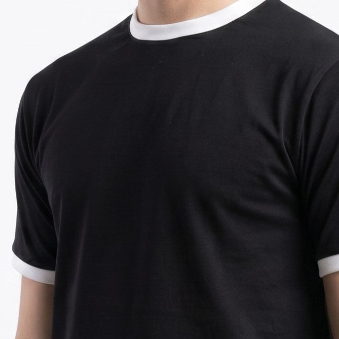 Black Ringer T-shirt