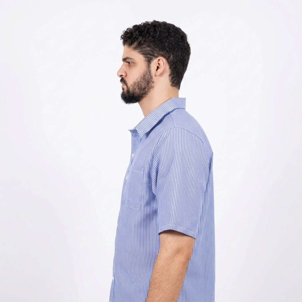 Striped Boxy Shirt