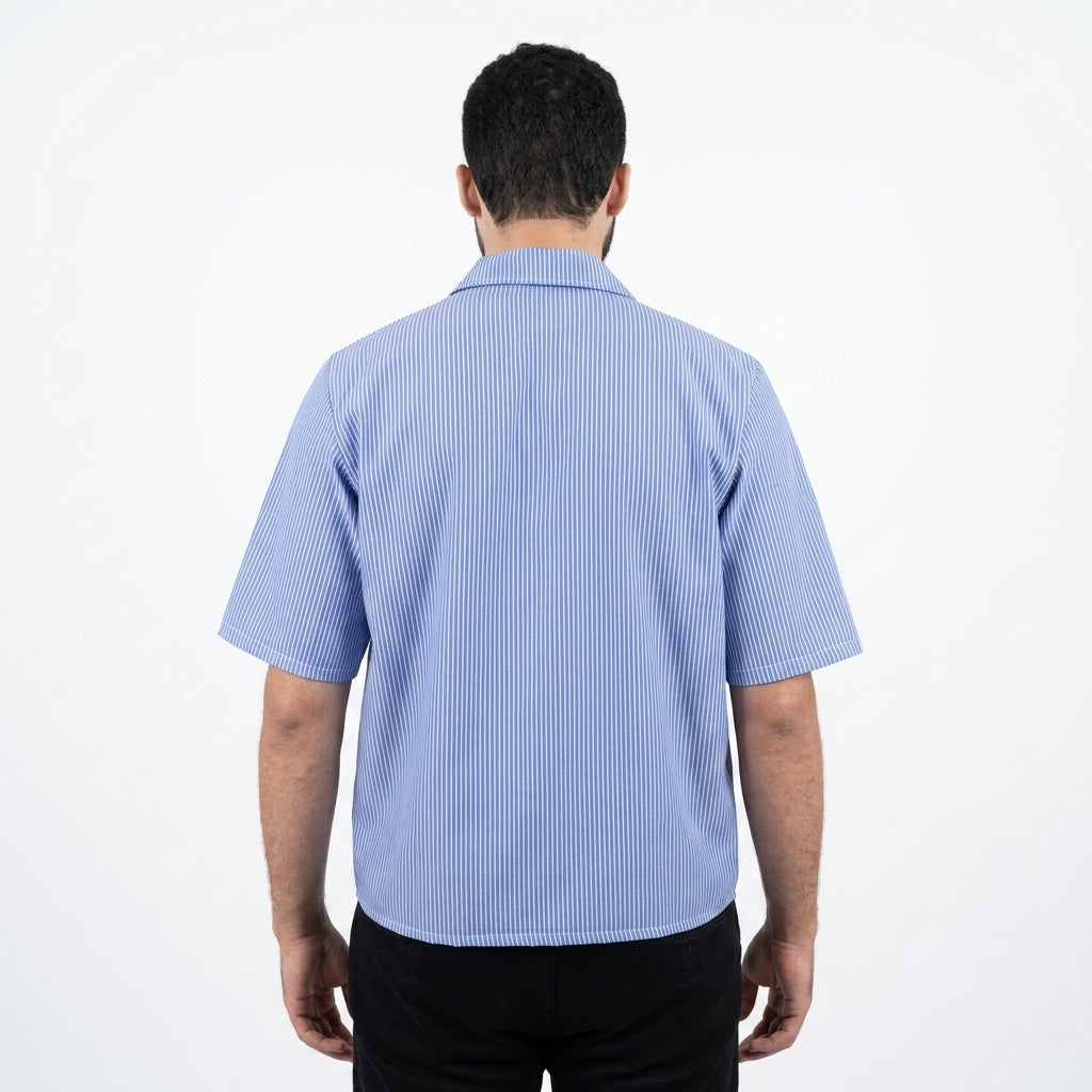 Striped Boxy Shirt