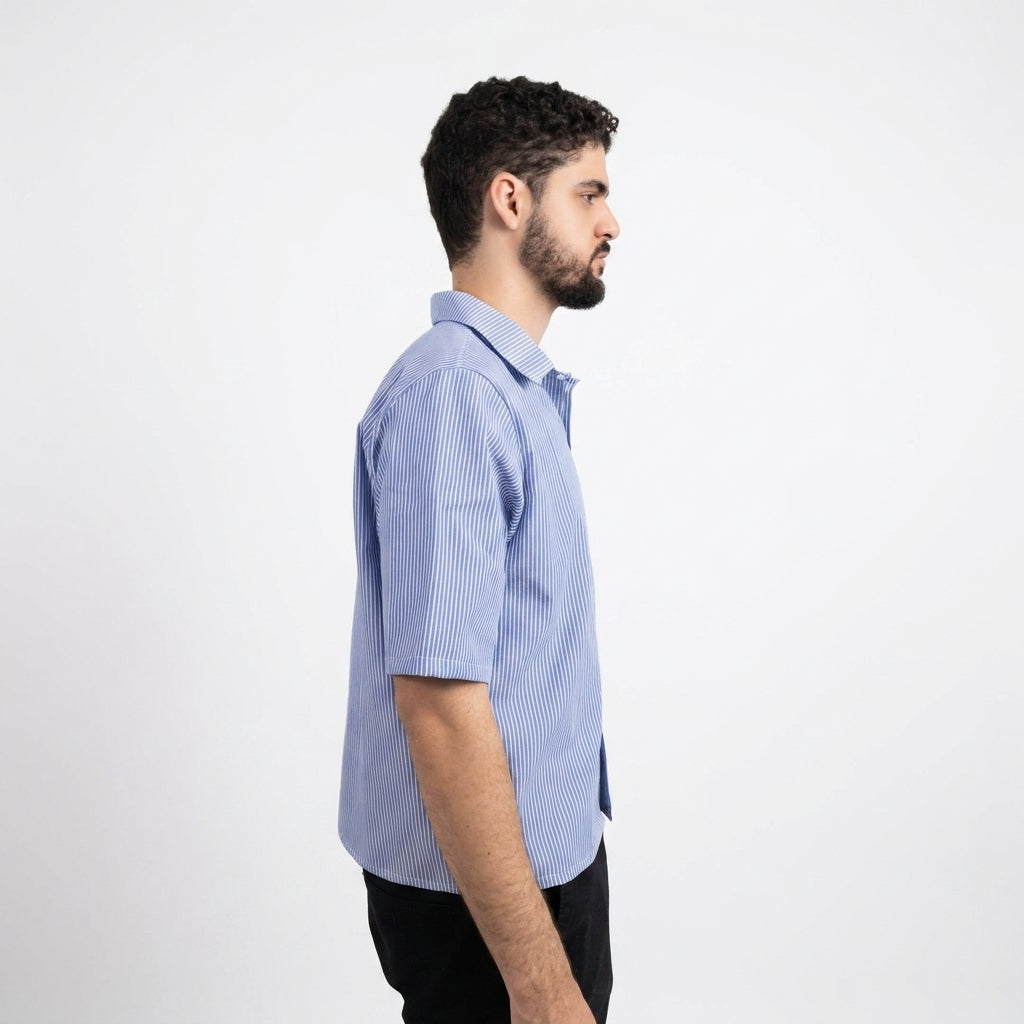 Striped Boxy Shirt