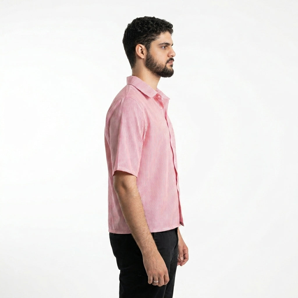 Striped Boxy Shirt