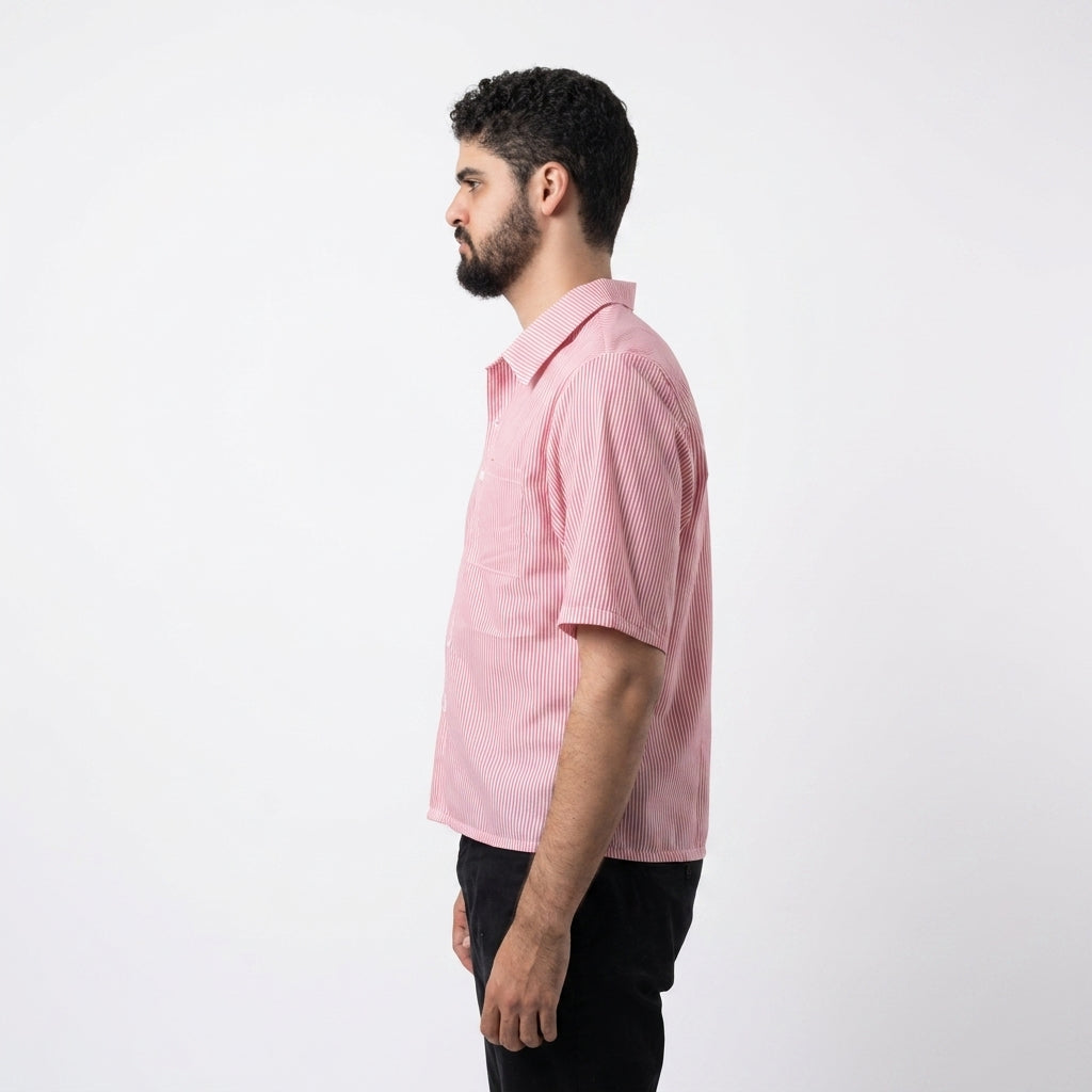 Striped Boxy Shirt