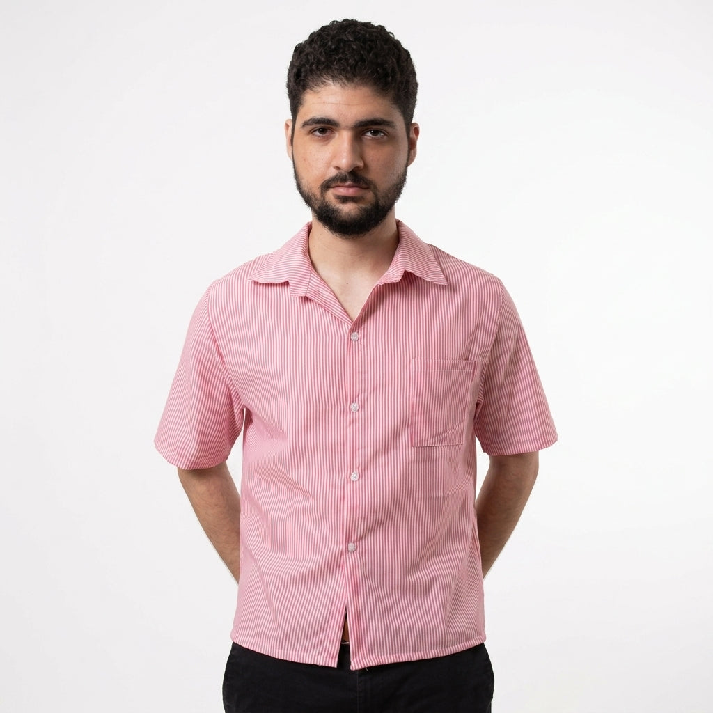 Striped Boxy Shirt